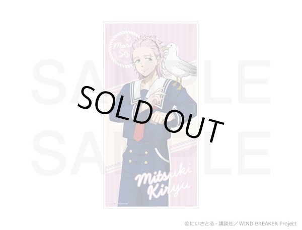 画像4: 【販売期間終了】【通販限定】TVアニメ『WIND BREAKER』×きゃらドリ!! 2024 ビッグタオル (4)