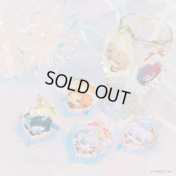 画像2: 【販売期間終了】夢職人と忘れじの黒い妖精×COLLABOCAFEHONPO 2024 ランダム販売ちびキャラオーロラアクリルキーホルダーB (2)