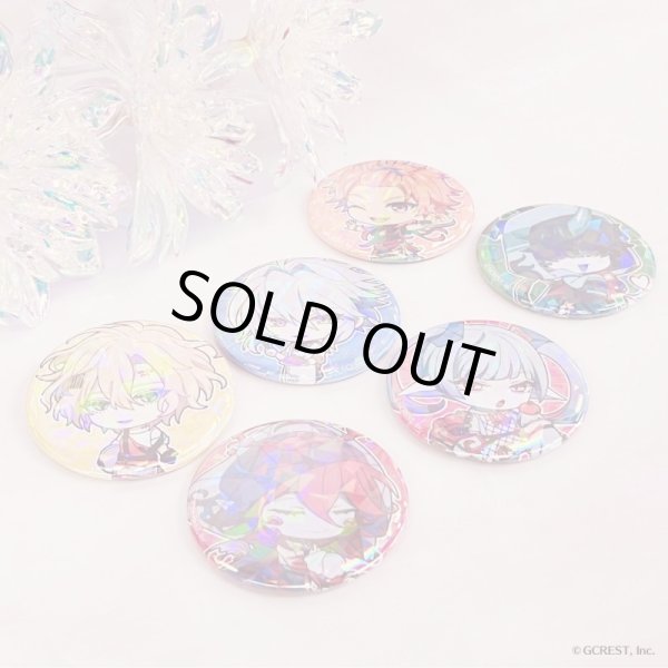 画像2: 【販売期間終了】夢職人と忘れじの黒い妖精×COLLABOCAFEHONPO 2024 ランダム販売ちびキャラホログラム缶バッジB (2)