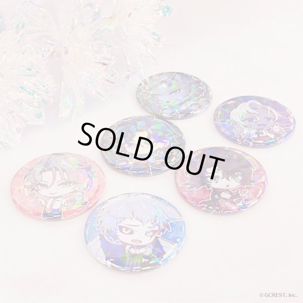 画像3: 【販売期間終了】夢職人と忘れじの黒い妖精×COLLABOCAFEHONPO 2024 ランダム販売ちびキャラホログラム缶バッジB (3)