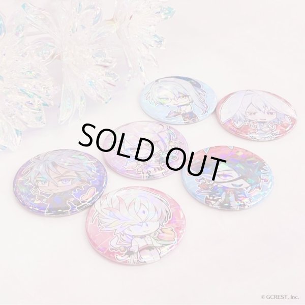 画像2: 【販売期間終了】夢職人と忘れじの黒い妖精×COLLABOCAFEHONPO 2024 ランダム販売ちびキャラホログラム缶バッジA (2)