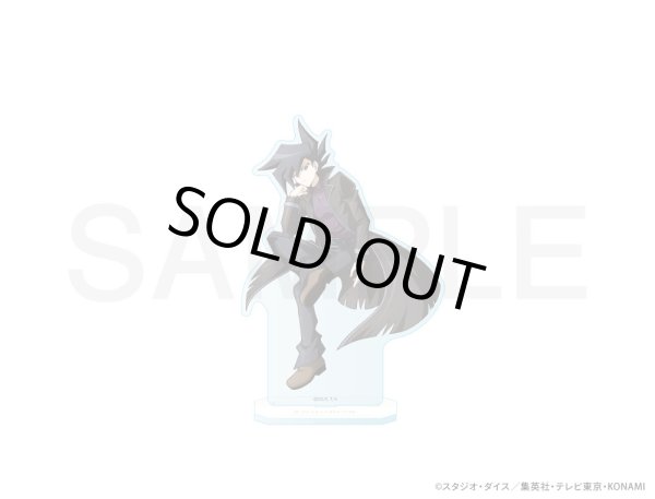 画像1: 遊☆戯☆王デュエルモンスターズＧＸ×COLLABOCAFEHONPO BLANC 2024 等身BIGアクリルスタンド(万丈目 準) (1)