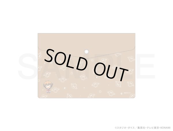 画像1: 【販売期間終了】遊☆戯☆王デュエルモンスターズGX×COLLABOCAFEHONPO BLANC 2024 B6サイズエンベロープケース(遊城 十代&ハネクリボー) (1)