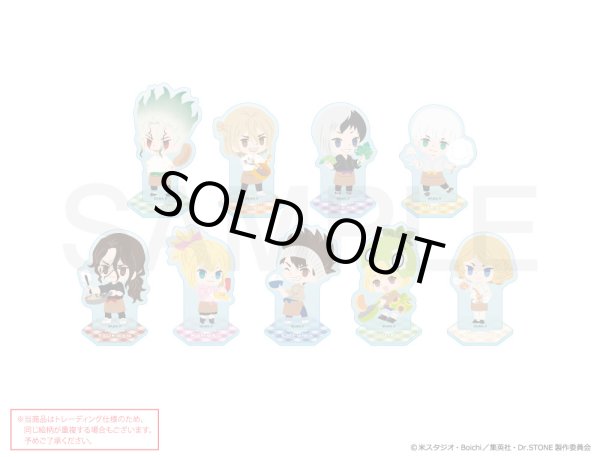画像1: 【販売期間終了】TVアニメ「Dr.STONE」×COLLABOCAFEHONPO 2024 ランダム販売ちびキャラアクリルスタンド (1)