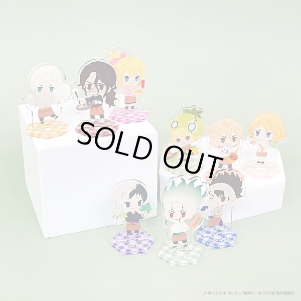 画像2: 【販売期間終了】TVアニメ「Dr.STONE」×COLLABOCAFEHONPO 2024 ランダム販売ちびキャラアクリルスタンド (2)