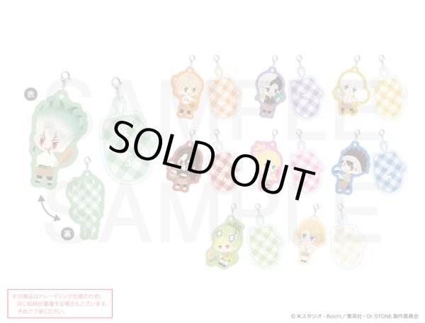 画像1: 【販売期間終了】TVアニメ「Dr.STONE」×COLLABOCAFEHONPO 2024 ランダム販売ちびキャラアクリルチャームセット (1)