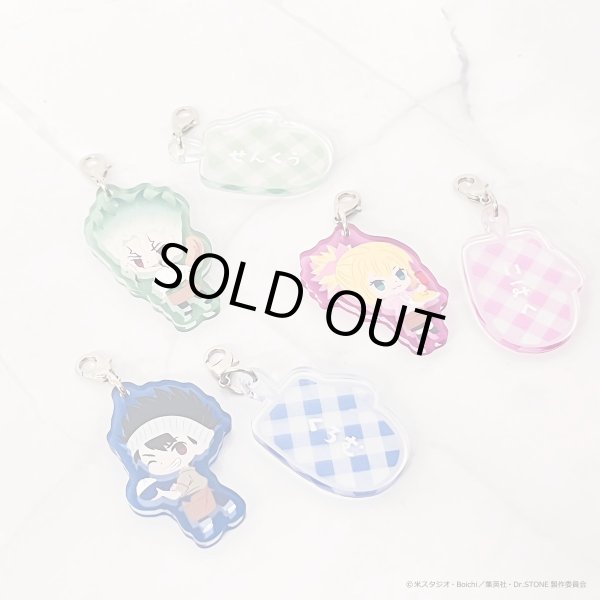 画像2: 【販売期間終了】TVアニメ「Dr.STONE」×COLLABOCAFEHONPO 2024 ランダム販売ちびキャラアクリルチャームセット (2)
