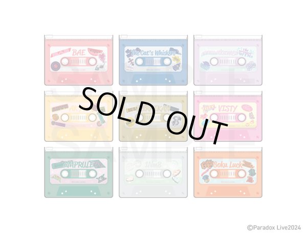 画像2: 【販売期間終了】Paradox Live×COLLABOCAFEHONPO BLANC 2024 A6サイズスライダーケース(AMPRULE) (2)