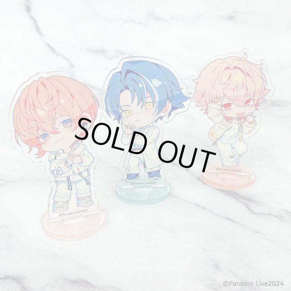 画像3: 【販売期間終了】Paradox Live×COLLABOCAFEHONPO BLANC 2024 ランダム販売ちびキャラアクリルスタンドA (3)