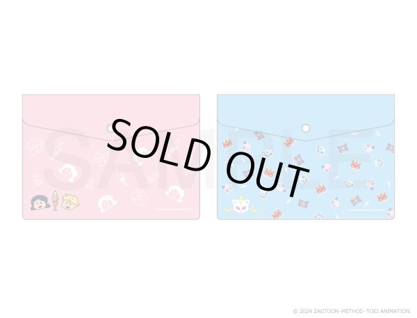 画像2: 【販売期間終了】ミラキュラス レディバグ＆シャノワール×COLLABOCAFEHONPO BLANC 2024 B6サイズエンベロープケースB (2)