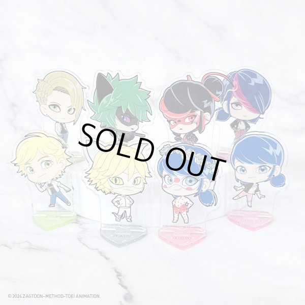 画像6: 【販売期間終了】ミラキュラス レディバグ＆シャノワール×COLLABOCAFEHONPO BLANC 2024 ランダム販売ちびキャラアクリルスタンドB (6)