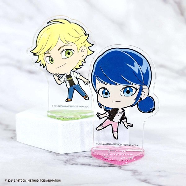 画像3: ミラキュラス レディバグ&シャノワール×COLLABOCAFEHONPO BLANC 2024 ランダム販売ちびキャラアクリルスタンドB (3)