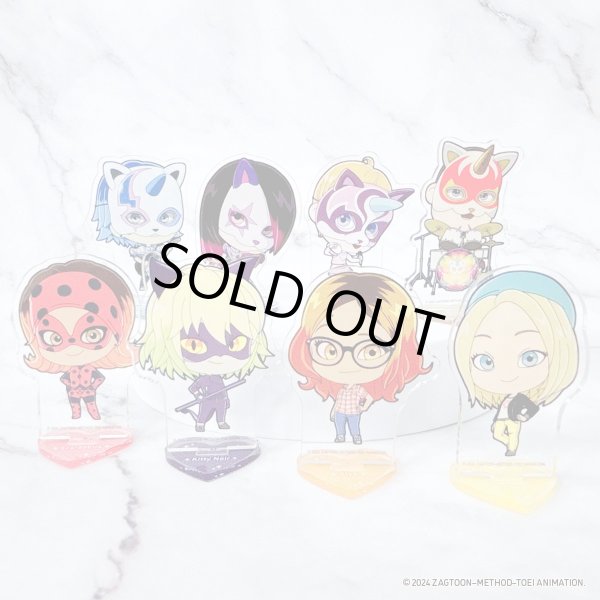 画像4: 【販売期間終了】ミラキュラス レディバグ＆シャノワール×COLLABOCAFEHONPO BLANC 2024 ランダム販売ちびキャラアクリルスタンドA (4)
