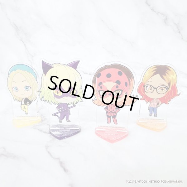 画像2: 【販売期間終了】ミラキュラス レディバグ＆シャノワール×COLLABOCAFEHONPO BLANC 2024 ランダム販売ちびキャラアクリルスタンドA (2)