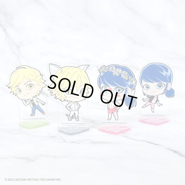 画像4: 【販売期間終了】ミラキュラス レディバグ＆シャノワール×COLLABOCAFEHONPO BLANC 2024 ランダム販売ちびキャラアクリルスタンドB (4)