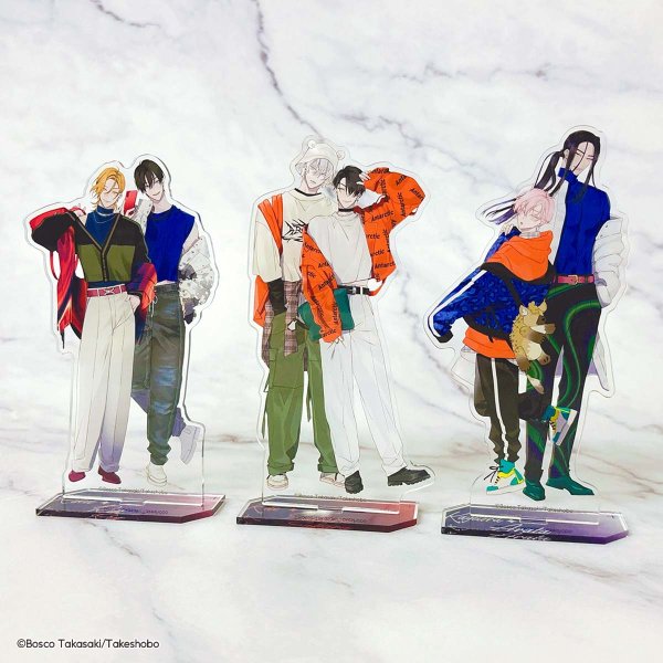 画像3: 高崎ぼすこ先生×COLLABOCAFEHONPO BLANC 2025 等身アクリルスタンド(メテオリックロンリーナイト) (3)