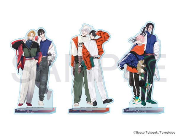 画像2: 高崎ぼすこ先生×COLLABOCAFEHONPO BLANC 2025 等身アクリルスタンド(メテオリックロンリーナイト) (2)