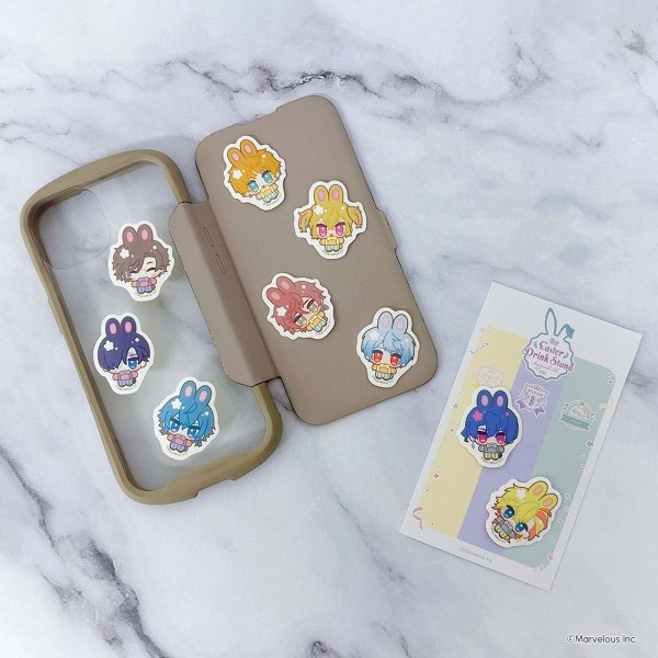 画像2: 千銃士:Rhodoknight×きゃらドリ!! BLANC 2025 フレークシールC (2)