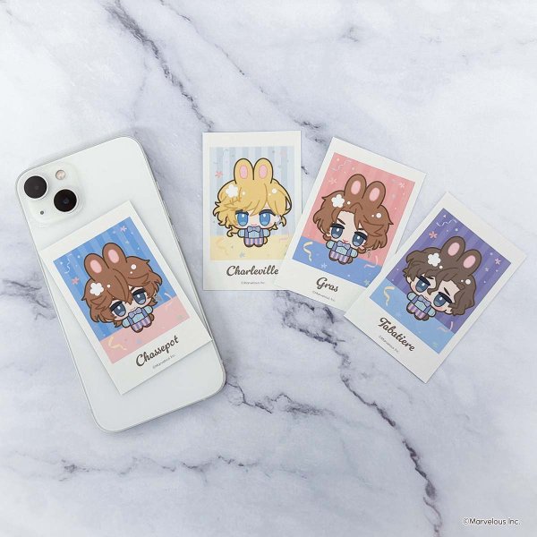 画像2: 千銃士:Rhodoknight×きゃらドリ!! BLANC 2025 トレーディングフォト風カードB (2)