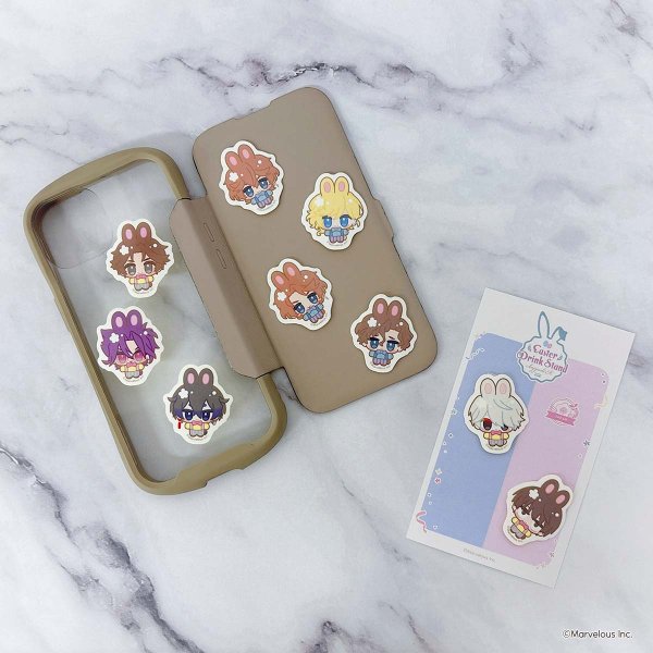 画像2: 千銃士:Rhodoknight×きゃらドリ!! BLANC 2025 フレークシールB (2)