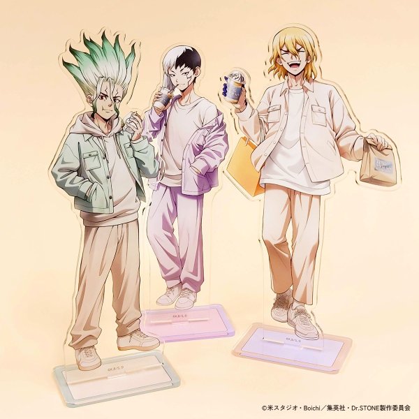 画像3: TVアニメ「Dr.STONE」×mixx garden 2025 等身アクリルスタンド(石神千空) (3)