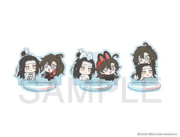 画像2: 漫画『魔道祖師』×COLLABOCAFEHONPO BLANC 2025 ちびキャラアクリルスタンドB (2)