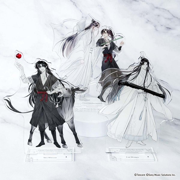 画像4: 漫画『魔道祖師』×COLLABOCAFEHONPO BLANC 2025 等身アクリルスタンドC (4)