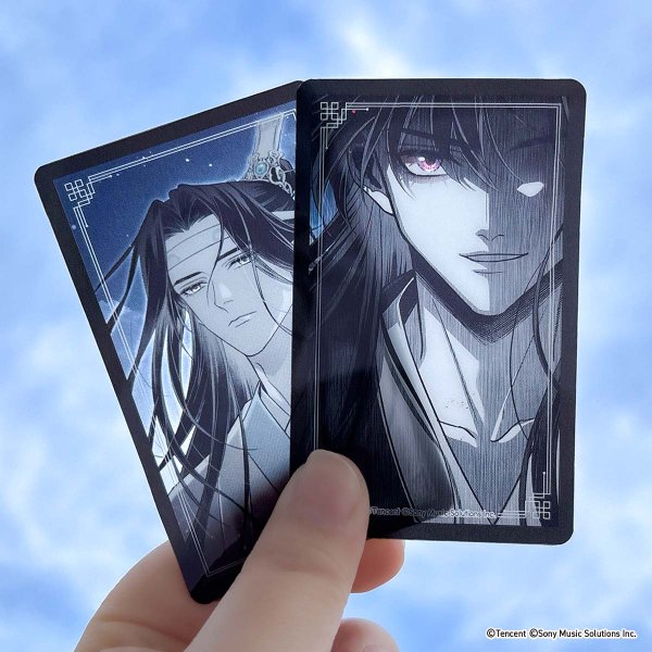 画像2: 漫画『魔道祖師』×COLLABOCAFEHONPO BLANC 2025 ランダム販売クリアカード (2)