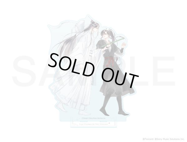 画像1: 漫画『魔道祖師』×COLLABOCAFEHONPO BLANC 2025 等身アクリルスタンドC (1)