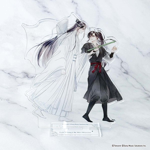 画像3: 漫画『魔道祖師』×COLLABOCAFEHONPO BLANC 2025 等身アクリルスタンドC (3)