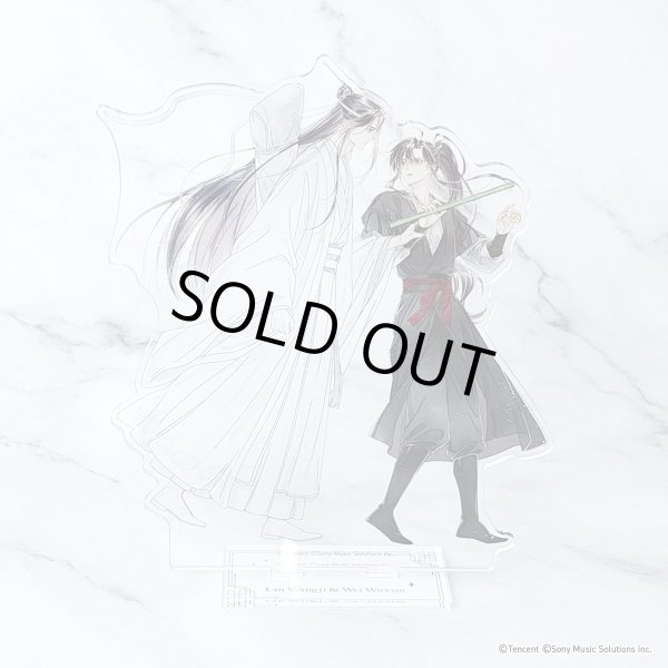 画像3: 漫画『魔道祖師』×COLLABOCAFEHONPO BLANC 2025 等身アクリルスタンドC (3)