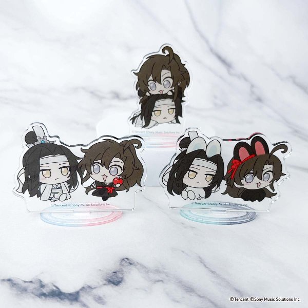 画像3: 漫画『魔道祖師』×COLLABOCAFEHONPO BLANC 2025 ちびキャラアクリルスタンドC (3)