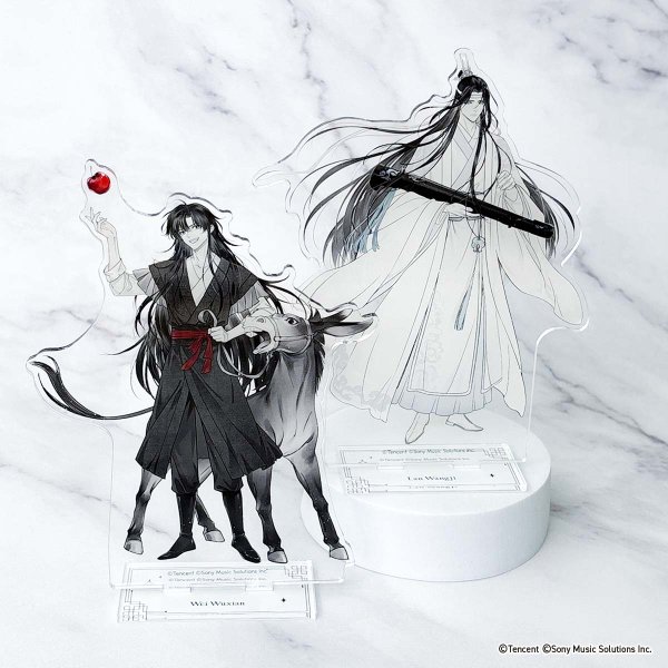 画像3: 漫画『魔道祖師』×COLLABOCAFEHONPO BLANC 2025 等身アクリルスタンドA (3)