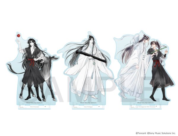 画像2: 漫画『魔道祖師』×COLLABOCAFEHONPO BLANC 2025 等身アクリルスタンドB (2)