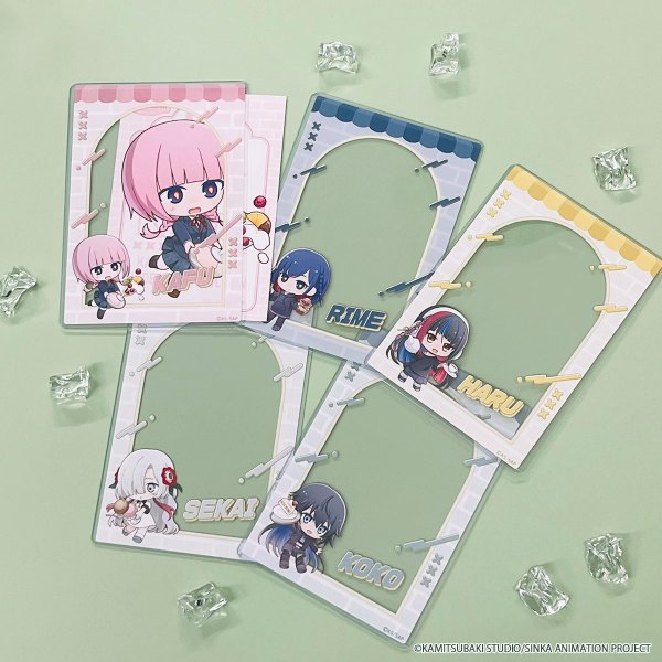 画像3: 神椿市建設中。×きゃらドリ!! 2025 B7サイズカードケース【B】(谷置 狸眼) (3)