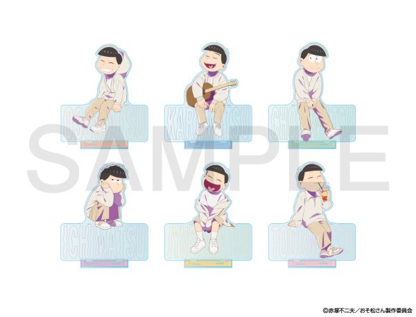 画像2: おそ松さん×mixx garden 2025 等身アクリルスタンド(おそ松) (2)