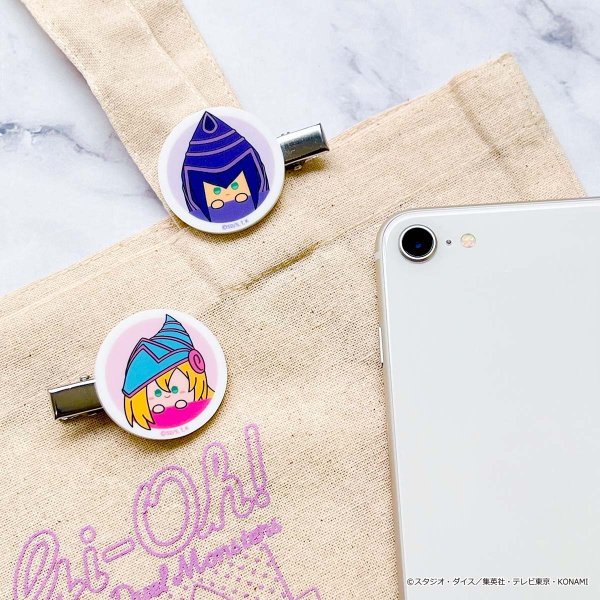 画像3: 遊☆戯☆王デュエルモンスターズ×COLLABOCAFEHONPO BLANC 2025 友情編 アクリルクリップセットA(ブラック・マジシャン＆ブラック・マジシャン・ガール) (3)