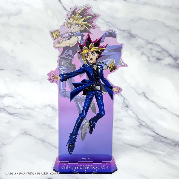 画像2: 遊☆戯☆王デュエルモンスターズ×COLLABOCAFEHONPO BLANC 2025 友情編 バースデーアクリルスタンド(闇遊戯＆武藤 遊戯) (2)