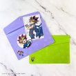 画像3: 遊☆戯☆王デュエルモンスターズ×COLLABOCAFEHONPO BLANC 2025 友情編 B6サイズエンベロープケースA(闇遊戯＆武藤 遊戯) (3)