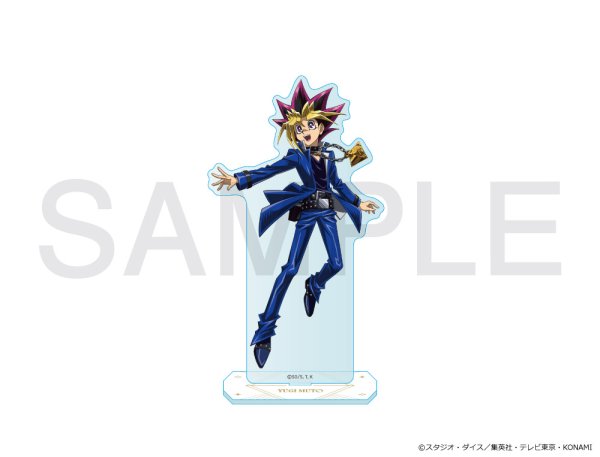 画像1: 遊☆戯☆王デュエルモンスターズ×COLLABOCAFEHONPO BLANC 2025 友情編 等身アクリルスタンド(武藤 遊戯) (1)