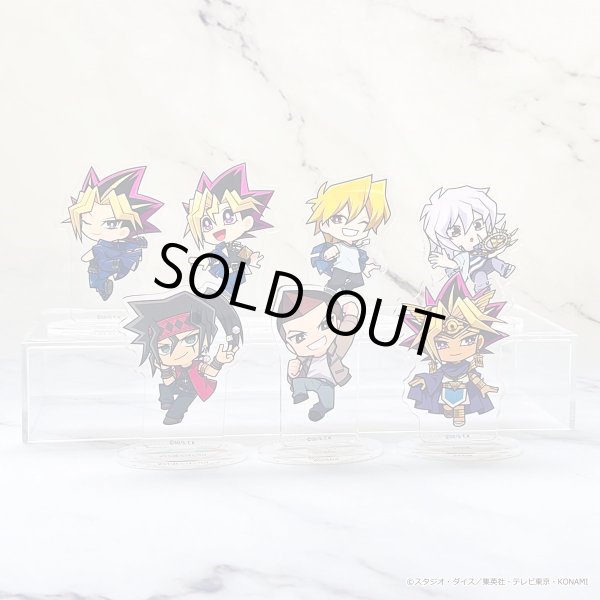 画像2: 遊☆戯☆王デュエルモンスターズ×COLLABOCAFEHONPO BLANC 2025 友情編 トレーディングちびキャラアクリルスタンドA (2)