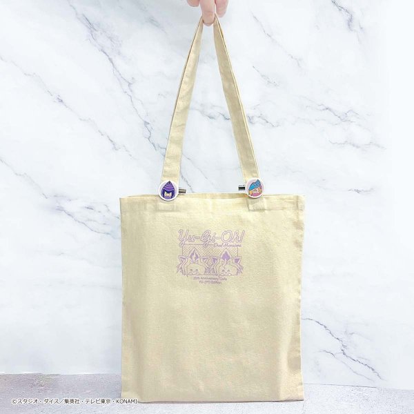 画像3: 遊☆戯☆王デュエルモンスターズ×COLLABOCAFEHONPO BLANC 2025 友情編 フラットトートバッグA(闇遊戯＆武藤 遊戯) (3)
