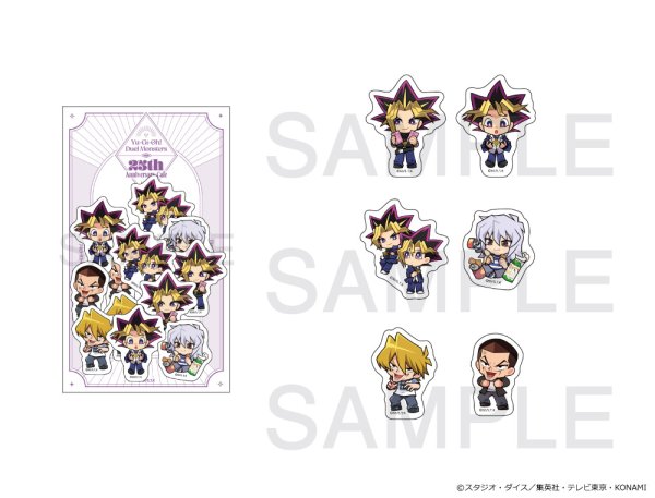 画像1: 遊☆戯☆王デュエルモンスターズ×COLLABOCAFEHONPO BLANC 2025 友情編 フレークシールB (1)