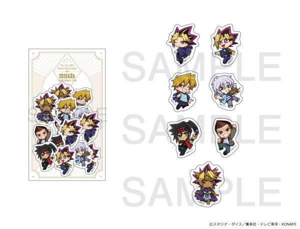 画像1: 遊☆戯☆王デュエルモンスターズ×COLLABOCAFEHONPO BLANC 2025 友情編 フレークシールA (1)