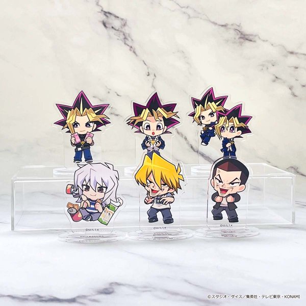 画像2: 遊☆戯☆王デュエルモンスターズ×COLLABOCAFEHONPO BLANC 2025 友情編 トレーディングちびキャラアクリルスタンドB (2)