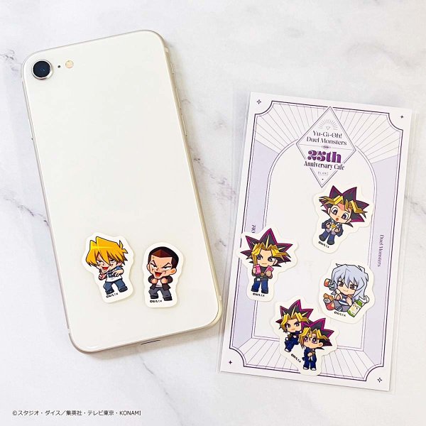 画像3: 遊☆戯☆王デュエルモンスターズ×COLLABOCAFEHONPO BLANC 2025 友情編 フレークシールB (3)