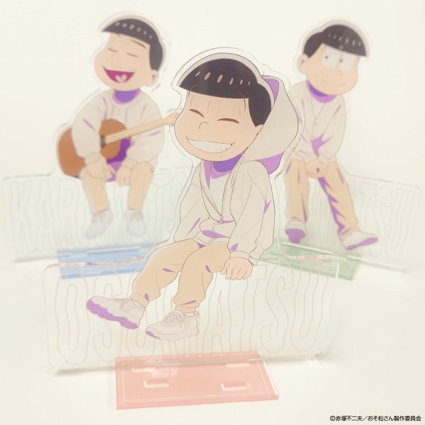 画像5: おそ松さん×mixx garden 2025 等身アクリルスタンド(カラ松) (5)