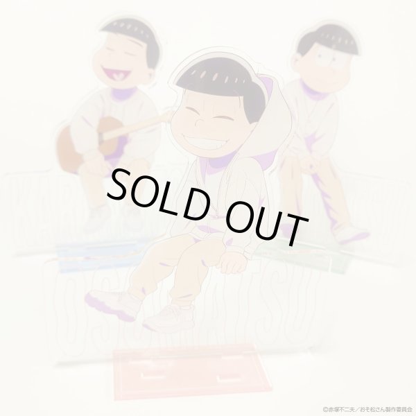 画像5: おそ松さん×mixx garden 2025 等身アクリルスタンド(カラ松) (5)