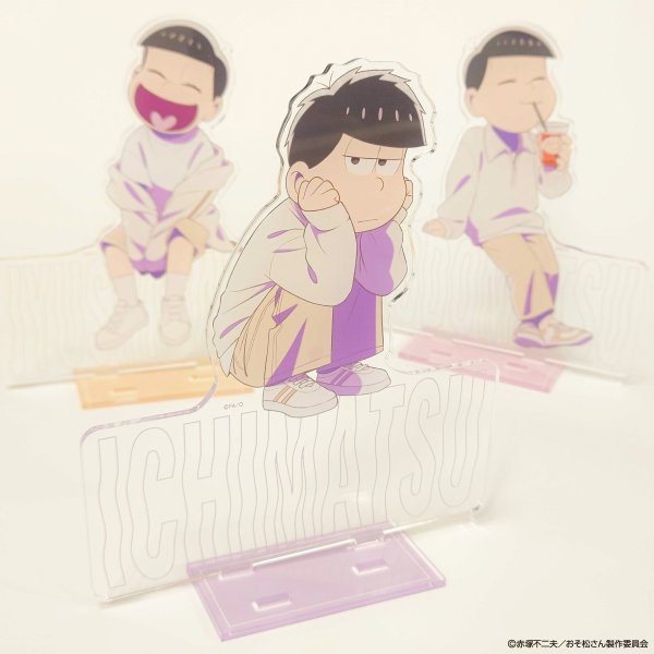 画像6: おそ松さん×mixx garden 2025 等身アクリルスタンド(十四松) (6)