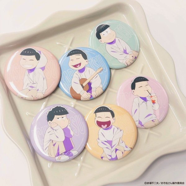 画像2: おそ松さん×mixx garden 2025 トレーディング缶バッジ (2)